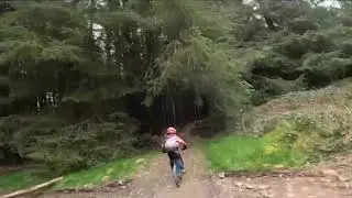 Bike Park Wales. Popty ping into Terrys belly full trail run.
