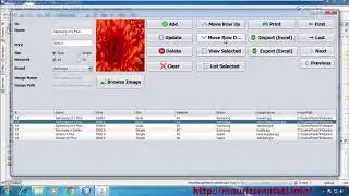 37. JAVA And MySQL Database Project (NetBeans IDE) Tutorial - How To Move Selected Row Down
