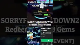 (2022) **NEW** ⛩️ Roblox Anime Adventures Codes 👻 ALL *EVENT* CODES!