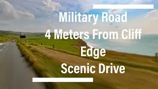 Isle Of Wight Pearl To Freshwater - Insta360 X4 - Drive On The Coastal Edge 