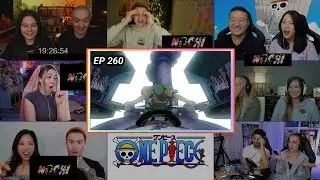 One Piece | ZORO CUTS THE SEA TRAIN!!? | Episode 260 | Reaction Mashup