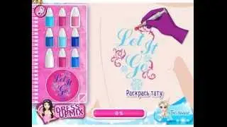 Тату для Эльзы (Frozen Elsa Tattoo) - прохождение игры