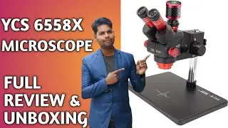 YCS 6558X MICROSCOPE  FULL REVIEW & UNBOXING#viralvideo #motivation ##iphonerepair #ajaymobilebltr