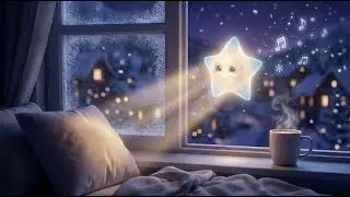 Little Star Over the Snowy Village | Calming Kids Songs & Relaxing Nursery Rhymes
