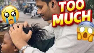🇿🇼 Этот массаж головы был просто невероятным 😳🔥 🇮🇳