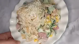 Салат 😍. Ең оңай салат. Қазақша рецепт. Самый простой салат