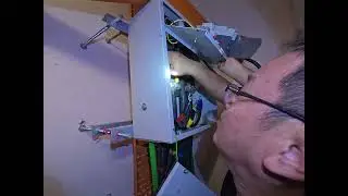 Tap off unit re-tightening work