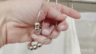 Shower Curtain Hooks, Decorative Rust Proof Stainless Steel Shower Curtain Hooks for Bathroom Shower