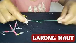 Ini dia❗ Cara membuat rangkaian pancing garong baronang