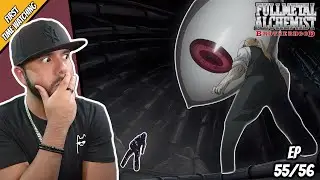 FIRST TIME WATCHING | FULLMETAL ALCHEMIST : BROTHERHOOD | EPISODE 55 & 56