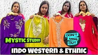 Stunning Cord Sets, Cotton & PartyWear Suits & Mesmerising Kaftans at Mystic Studio.