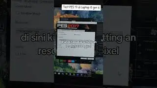 test pes 2017 di i5 6200u