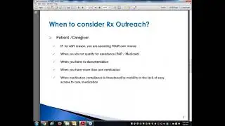Rx Outreach: Making Medications Affordable (August 2017)