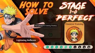 [Stage 1 - 6] How to Solve Ninjutsu Training  Event | Mobile Legend X Naruto
