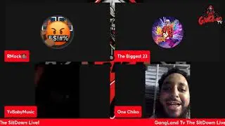 Gangland Tv The SitDown Live! Oakland Gang Wars Music Review Part1 W/ One Chiko and YV Baby