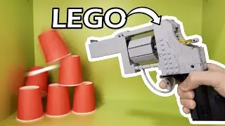 I Built Working LEGO Revolver...