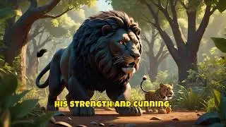 The Story of a Clash Between the Mighty Lion and the Ferocious Black Hyena.&rlm;#wildlife #battle #Lion