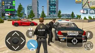 Catch Theif And Fire By Gun - Police Station Open World Simulator Game - Part 5