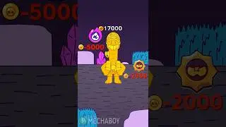 25000 coins glitch #brawlstars #brawlstarsanimation #doug