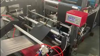 SS-HY800- Fully Automatic high-speed DHL Express Bag Cutting Machine(with auto glue cut function)