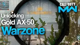 Journey to Gold AX-50 in Warzone | Next up, unlocking the Weapon Mastery Challenges.