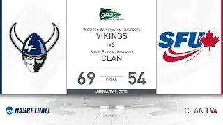 SFU Men&rsquo;s Basketball vs. WWU - January 9, 2018