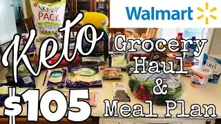 Keto Grocery Haul & Meal Plan| 1/27/20