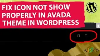 How to Fix Font Awesome Icon not Showing Properly in Avada Theme WordPress | Icons Broken Issue