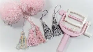 COMO FAZER TASSEL E POMPOM?? Ferramenta DAISO JAPAN