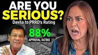KAREN DAVILA HINDI MAKAPANIWALA SA TAAS NG RATING NI EX-PRES. DUTERTE