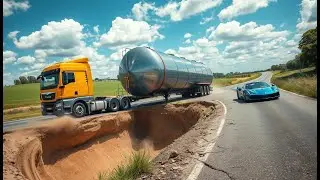 Cars vs The Worst DEEP Pit Bridge Challenge #2 - BeamNG drive Fails & Crashes 2025!