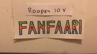 Roopen syntym&auml;p&auml;iv&auml; FANFAARI