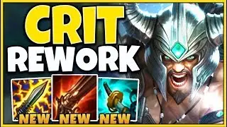 *REWORKED* THESE NEW ITEMS ARE COMPLETELY INSANE! (CRAZY BURST) - League of Legends