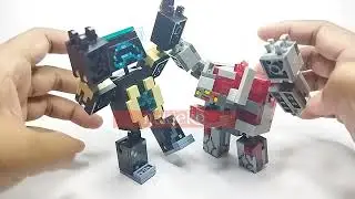 LEGO Warden Monstrosity Minecraft Dungeons: Lego Minecraft Toys MOC 2023 @Mikjeko