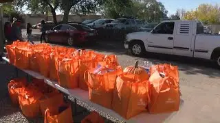 Santa Fe Indigenous Center gives out holiday gift bags