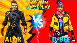 NEW CHARACTER D-BEE VS DJ ALOK // DJ ALOK VS-BEE // D-BEE CHARACTER ABILITY TEST // FREE FIER....