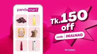 Get Tk. 150 off food & groceries with code DEALNAO.