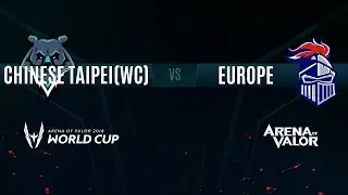 TPE (WC) vs. EU | Group Stage Day 3 | AWC 2018