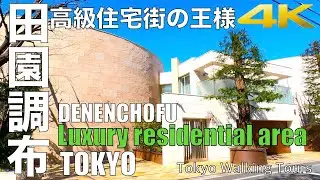 [4K]高級住宅街の王様「田園調布」日本一の豪邸街を歩く Tokyo walk-Denenchofu Luxury residential area #田園調布 #豪邸 #高級住宅街 #tokyo
