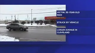 Man killed in hit-skip crash on Lorain Avenue in Cleveland, police say