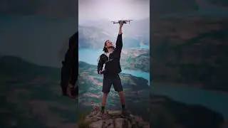 Got you baby ! C'est important de savoir attraper son drone de cette mani&egrave;re car si le terrain est
