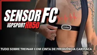 Tudo sobre Cinta de Frequ&ecirc;ncia Card&iacute;aca + Review iGPSPORT HR50