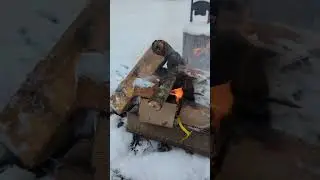 Pull Start Fire In The Snow Of Tennessee #pullstartfire