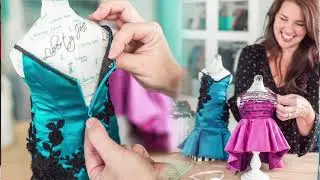 Doll Clothes Dress Form Sew Along - Fashion in Miniature on Display - Sewing With Cinnamon