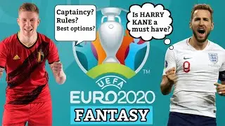 EURO 2020 FANTASY | How to play and My First Draft team