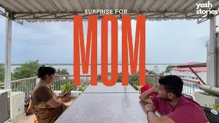 Surprising My Mom with her Very First Flight Experience ❤️ | Birthday Gift | YASH STORIES