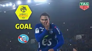Goal Kenny LALA (40' pen) / RC Strasbourg Alsace - Paris Saint-Germain (1-1) (RCSA-PARIS) / 2018-19