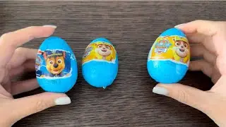 Paw Patrol Surprise eggs Unpacking #zaini #unboxing #notalking #asmr