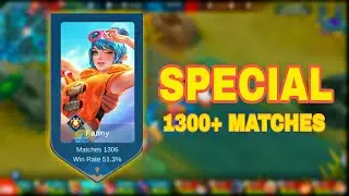 SPECIAL 1300+ MATCHES !!! FANNY | FULL BUILD GUIDE WITH INSANE DAMAGE | FANNY MLBB