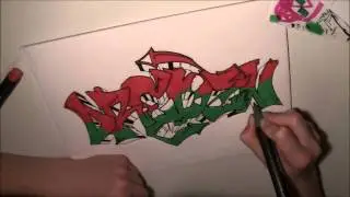Drawing DreDzn - Graffiti Request